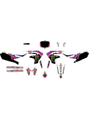 Пълен кит Лепенки D'COR Visuals ЗА YAMAHA YZ-F 250 2019-2023